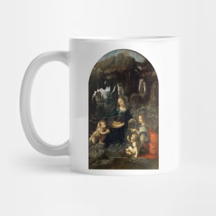 Virgin of the Rocks by Leonardo da Vinci Mug